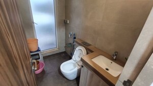 Bathroom in 2 BHK Apartment at Omkar Ananta, Goregaon East – for Rent