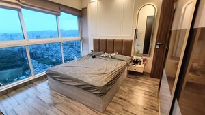 Bedroom in 2 BHK Apartment at Omkar Ananta, Goregaon East – for Rent