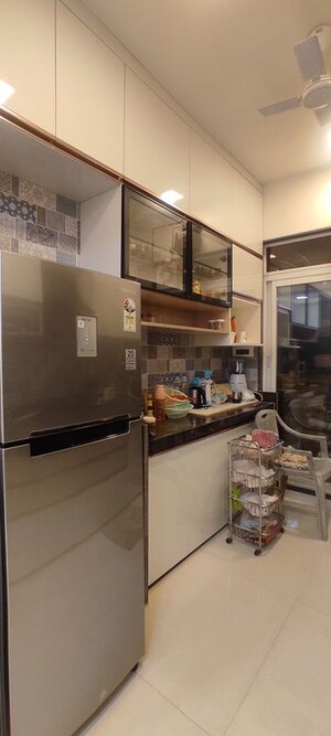 Kitchen in 2 BHK Apartment at Tricity Panache, Sanpada – for Rent