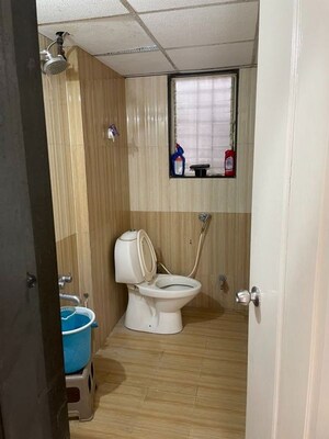 Bathroom in 2 BHK Apartment at Pimple Saudagar – for Sale