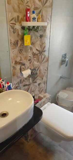 Bathroom in 2.5 BHK Apartment at Khar West – for Rent