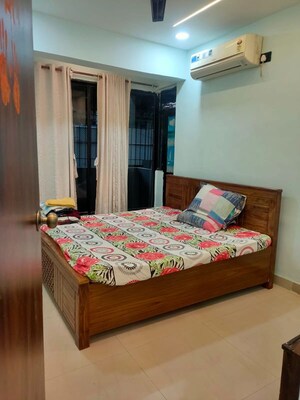 Master Bedroom in 2 BHK Apartment at Mahavir Tower Ghansoli, Ghansoli – for Rent