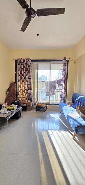 Living Room in 1 BHK Apartment at Mahavir Tower Ghansoli, Ghansoli – for Rent