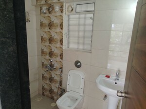 Bathroom in 2 BHK Apartment at Dhanori – for Rent