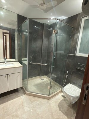 Bathroom in 4 BHK Apartment at Greater Kailash ii – for Sale