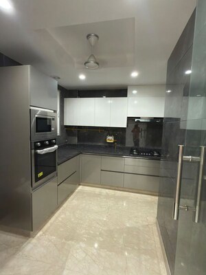 Kitchen in 4 BHK Apartment at Greater Kailash ii – for Sale