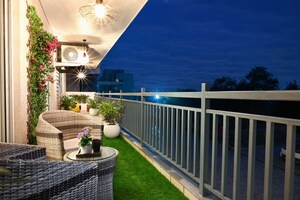 Balcony in 4 BHK Apartment at Bestech Park View Altura, Sector 79 – for Sale