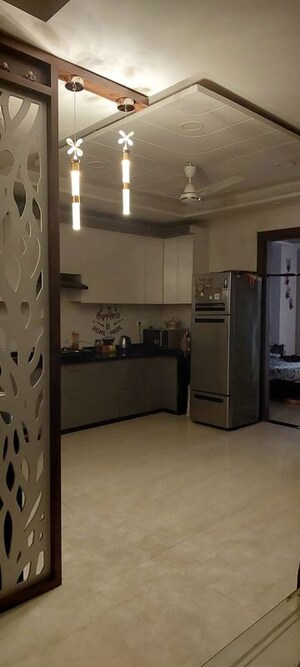 Kitchen in 3 BHK Builder Floor at Vaishali Sector 6 – for Rent