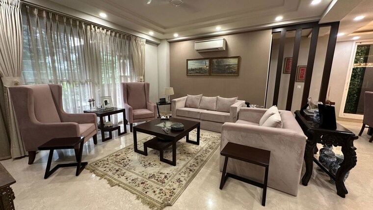 Living Room, sushant lok i 4 Bedroom 3762 Sq.Ft. Builder Floor In Sushant Lok I Gurgaon 10662201