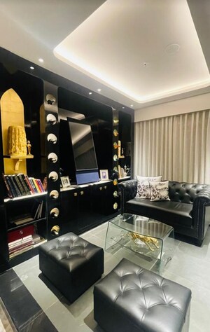 Living Room in 4 BHK Apartment at Tata Primanti-Tower Residences, Sector 72 – for Rent