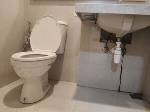 Bathroom in 1 BHK Apartment at Hiranandani Estate – for Rent