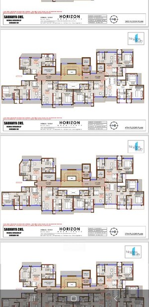 Floor Plan in 1 BHK Apartment at Meghna Rivaan, Goregaon West – for Sale