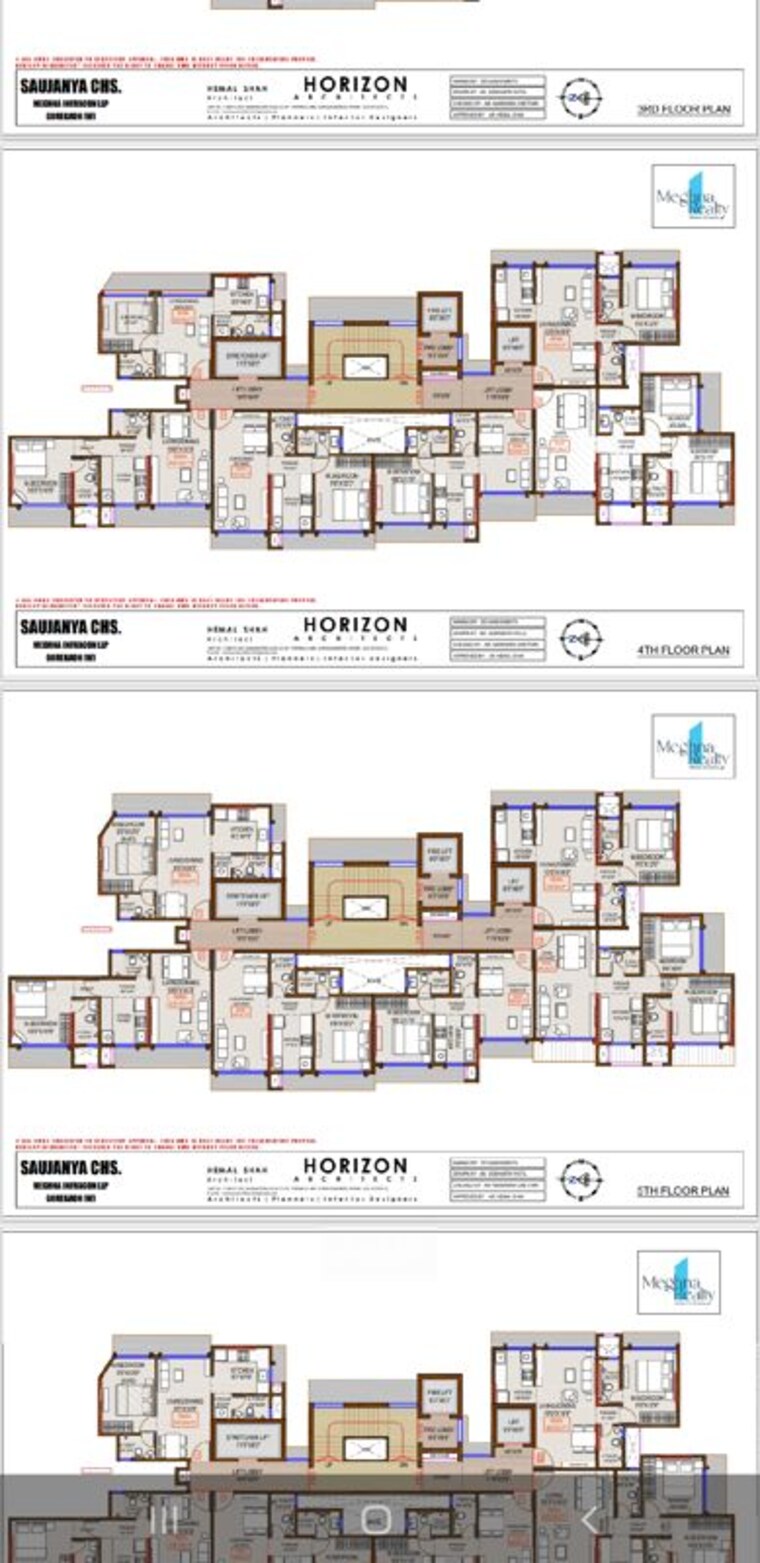 Floor Plan, meghna-rivaan 1 Bedroom 405 Sq.Ft. Apartment In Goregaon West Mumbai 10662207