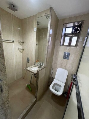Bathroom in 2 BHK Apartment at Bandra West – for Rent