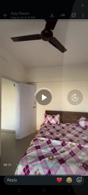 Bedroom in 1 BHK Apartment at Shree Ganesh CHS Worli, Worli – for Rent