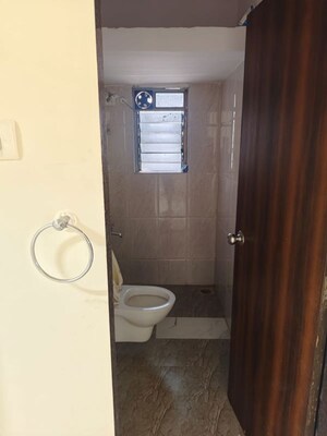Bathroom in 1 BHK Apartment at Shree Ganesh CHS Worli, Worli – for Rent