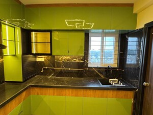 Kitchen in 2 BHK Apartment at Bhuvi GMS Classic Avenue, Chanda Nagar – for Rent