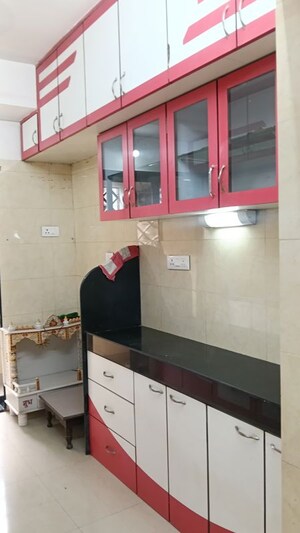 Kitchen in 3 BHK Apartment at Swapnalok Apartments Malad East, Malad East – for Rent