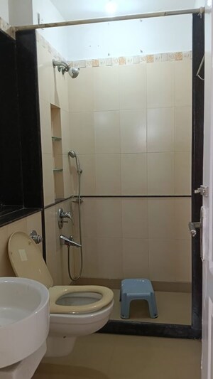 Bathroom in 3 BHK Apartment at Swapnalok Apartments Malad East, Malad East – for Rent