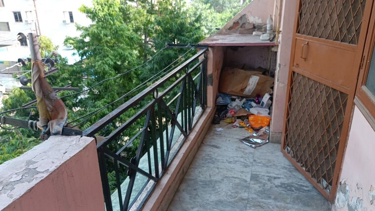 Balcony, vaishali sector 3 1 Bedroom 550 Sq.Ft. Builder Floor In Vaishali Sector 3 Ghaziabad 10662337