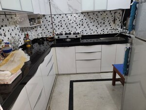 Kitchen in 1 BHK Apartment at Mahavir Tower Ghansoli, Ghansoli – for Rent