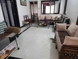 Living Room in 1 BHK Apartment at Mahavir Tower Ghansoli, Ghansoli – for Rent