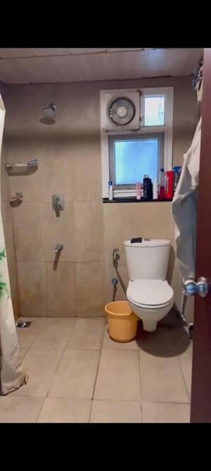 Bathroom in 2 BHK Apartment at Prestige High Fields, Gachibowli – for Rent