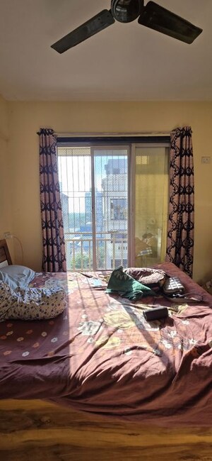 Master Bedroom in 1 BHK Apartment at Mahavir Tower Ghansoli, Ghansoli – for Rent