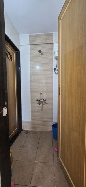 Bathroom in 1 BHK Apartment at Mahavir Tower Ghansoli, Ghansoli – for Rent