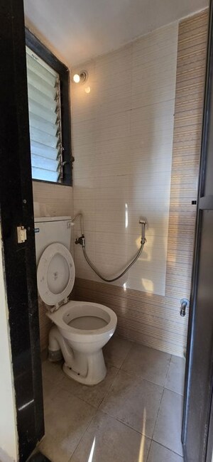 Bathroom in 1 BHK Apartment at Mahavir Tower Ghansoli, Ghansoli – for Rent