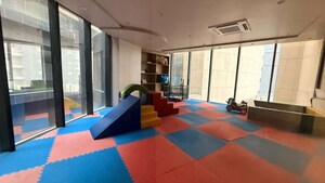 Living Room in 4 BHK Apartment at 3C Lotus 300, Sector 107 – for Rent