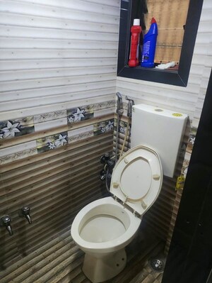 Bathroom in 2 BHK Apartment at Dhokali – for Rent