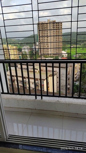 Balcony in 1 BHK Apartment at Unity Dream Home, Dombivli East – for Rent