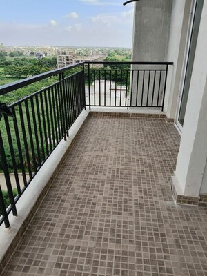 Balcony in 2 BHK Apartment at Omaxe New Chandigarh, North Mullanpur – for Rent