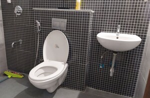 Bathroom in  Pg at Lodha Downtown, Dombivli East – for Rent