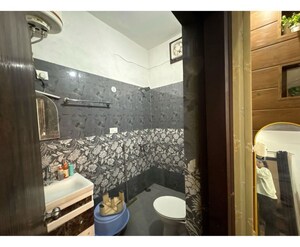 Bathroom in 3 BHK Builder Floor at Aman Vihar – for Sale