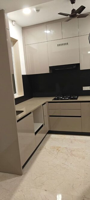 Kitchen in 2 BHK Apartment at Aurum Q Residences, Ghansoli – for Rent