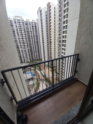 Balcony in 1 BHK Apartment at Lodha Palava Downtown, Dombivli East – for Rent