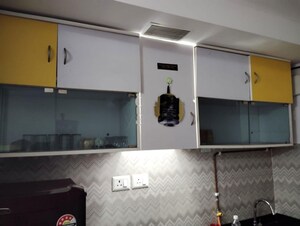 Kitchen in 1 BHK Apartment at Majiwada – for Rent