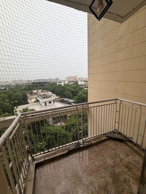 Balcony in 2 BHK Apartment at Unitech Uniworld Gardens, Sector 47 – for Rent