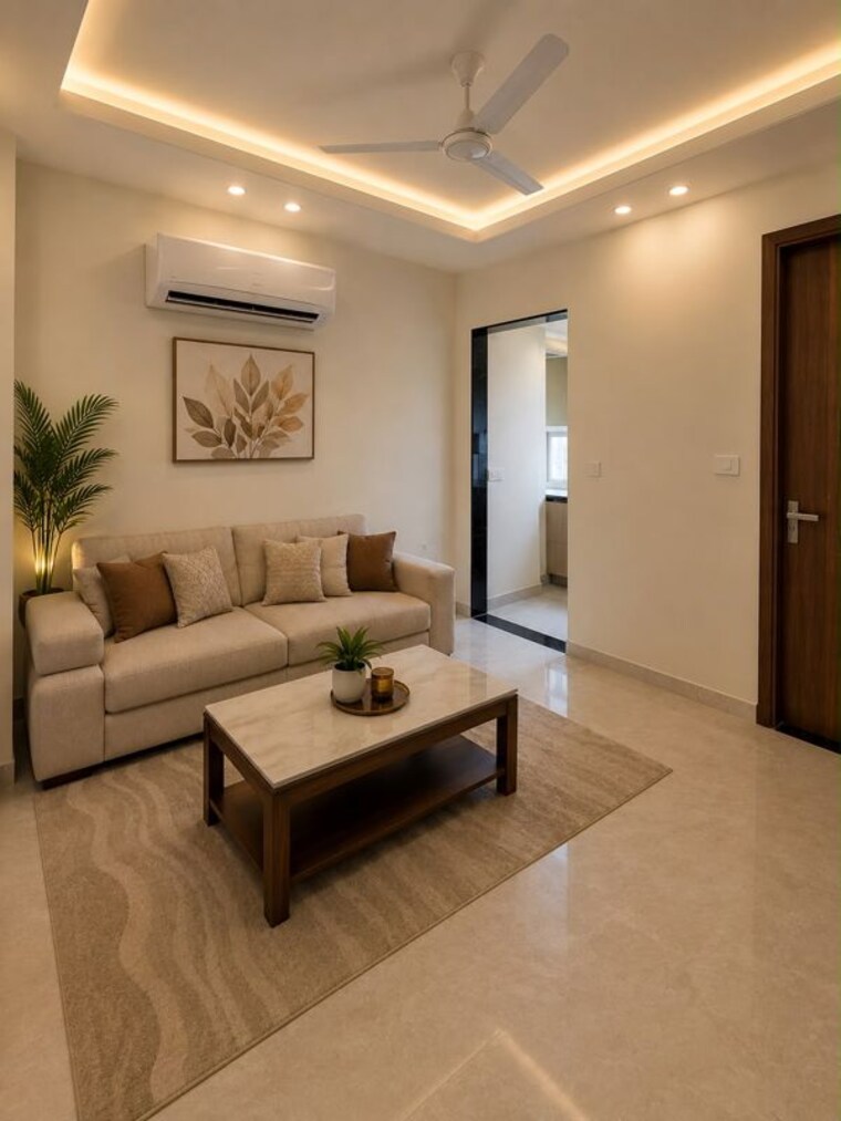 Living Room, sector 51 1 Bedroom 520 Sq.Ft. Builder Floor In Sector 51 Gurgaon 10662526
