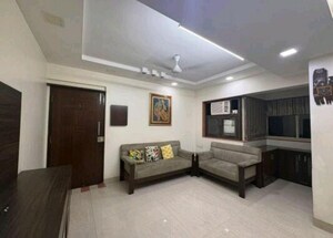 Living Room in 2 BHK Apartment at Juhu – for Rent