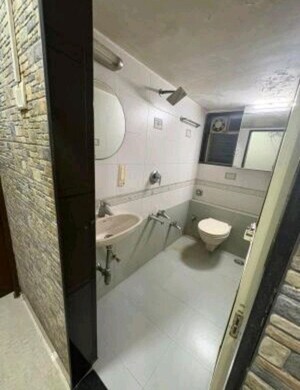 Bathroom in 2 BHK Apartment at Juhu – for Rent