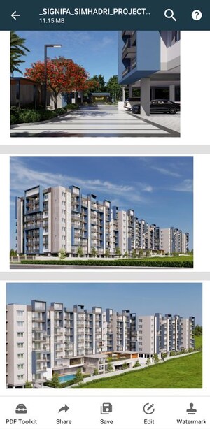 2 BHK Apartment – Exterior View View at Anekal - for Sale