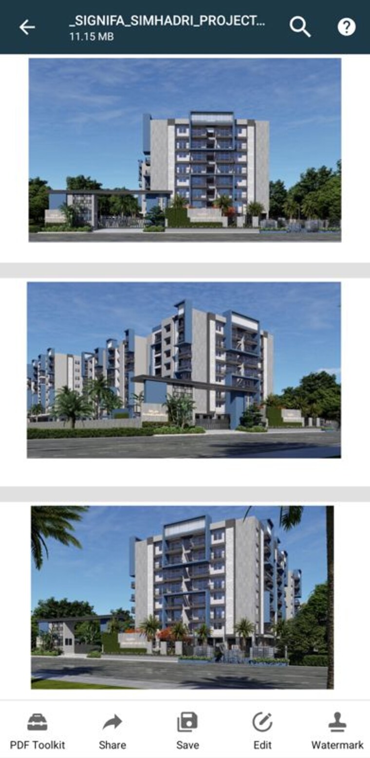 Exterior View, anekal 2 Bedroom 1069 Sq.Ft. Apartment In Anekal Bangalore 10325268