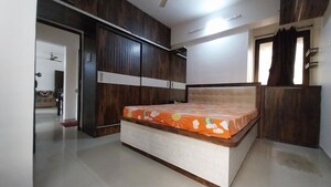 Bedroom in 2 BHK Apartment at Bhoomi Trivas CHS Ltd, Kharghar – for Rent