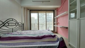 Bedroom in 2 BHK Apartment at Bhoomi Trivas CHS Ltd, Kharghar – for Rent
