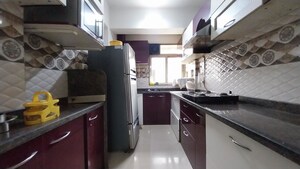 Kitchen in 2 BHK Apartment at Bhoomi Trivas CHS Ltd, Kharghar – for Rent