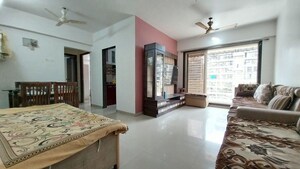 Living Room in 2 BHK Apartment at Bhoomi Trivas CHS Ltd, Kharghar – for Rent