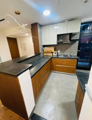 Kitchen in 3 BHK Apartment at Shapoorji Pallonji Joyville Phase 2, Sector 102 – for Rent
